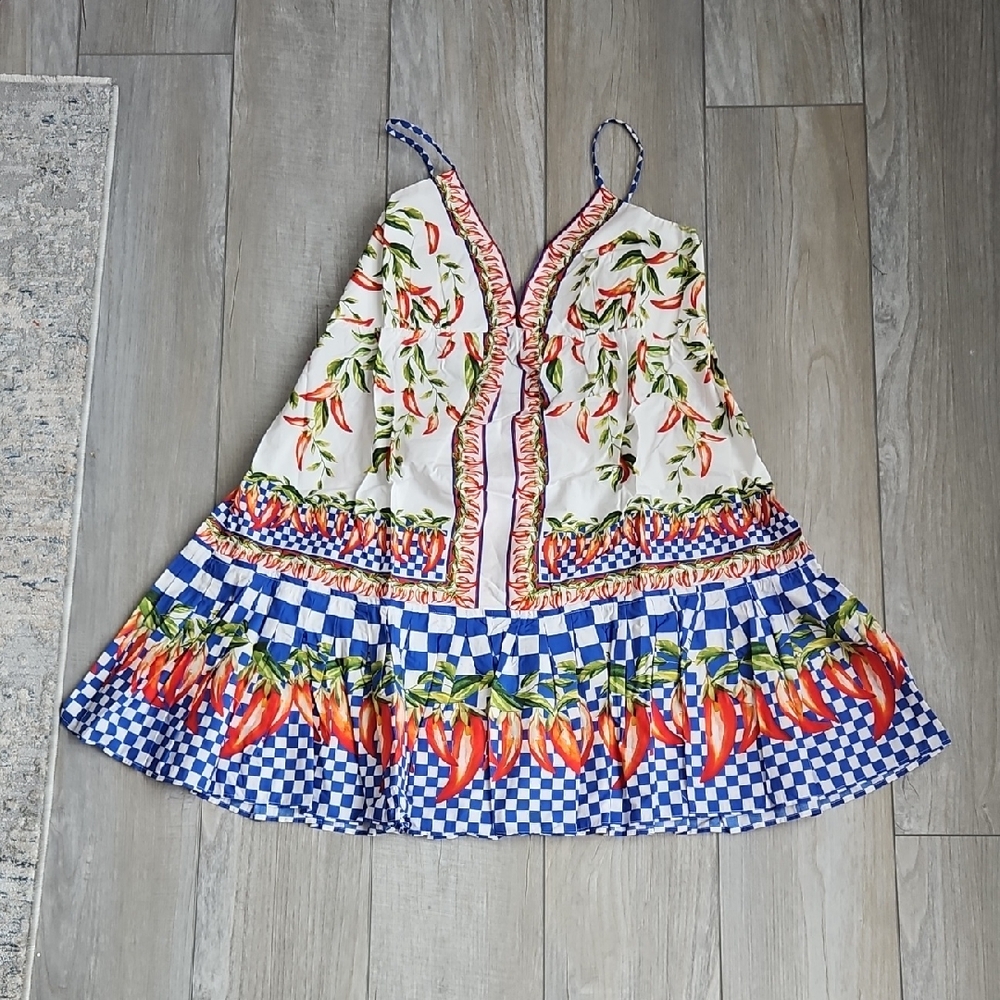 FARM Rio Multicolor Mini Dress - Picture 2 of 12